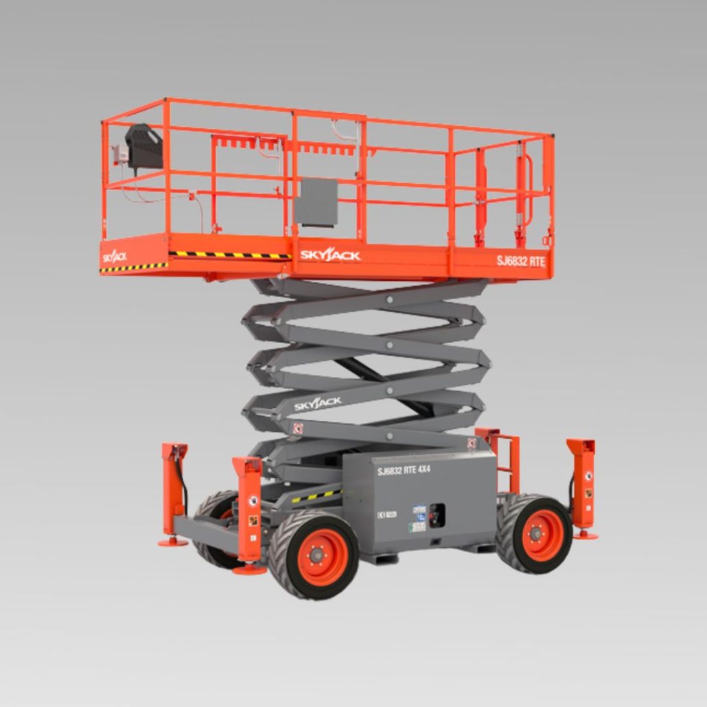 SkyJack Εξέδρα Εργασίας Μη Ομαλού Εδάφους SJ6832RTE