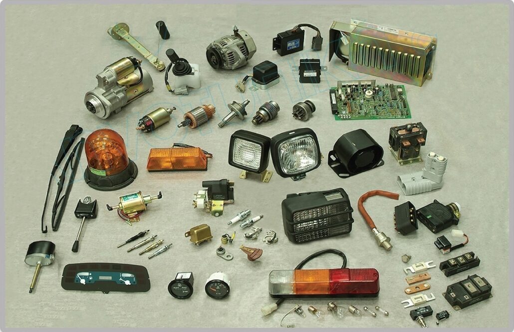 Διαθέτουμε ηλεκτρολογικά  ανταλλακτικά για παντός τύπου ανυψωτικό μηχάνημα