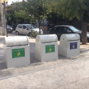 Υπόγεια Συστήματα Κάδων Απορριμάτων